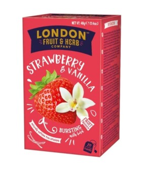 London Jahoda s vanilkou 20 sáčků