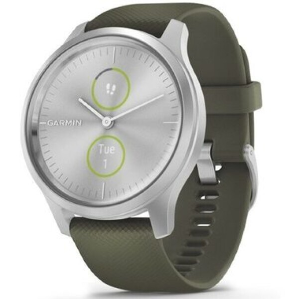 Garmin VívoMove 3 Style stříbrná / Chytré hodinky / 0.95 / BT / ANT+ / Wi-Fi / 5 ATM (010-02240-21)