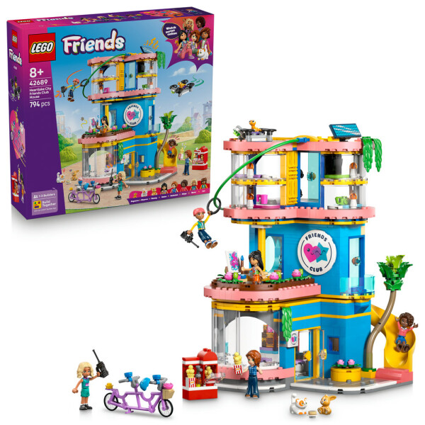 LEGO LEGO® Friends 42689 Klubovna pro kamarády v městečku Heartlake