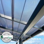 Vlnitá polykarbonátová deska Marlon CSE DIAMOND Z-TOP, š. 0,954 m × d. 6 m, síla 2,8 mm (bronz)