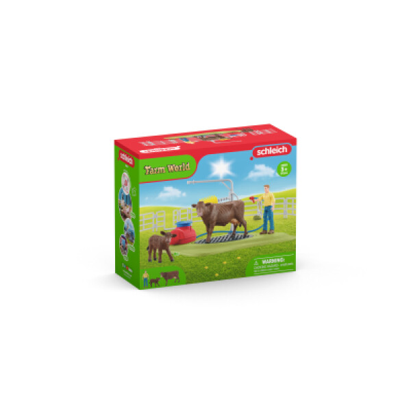 Schleich Happy Cow Wash 42529