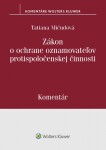 Zákon o ochrane oznamovateľov protispolo