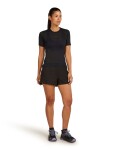 ICEBREAKER Wmns 75 Cool-Lite Featherlight SS Crewe, Black velikost: M