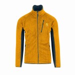 Pánská mikina KARPOS M Vertice Fleece, Golden/Midnight velikost: XL