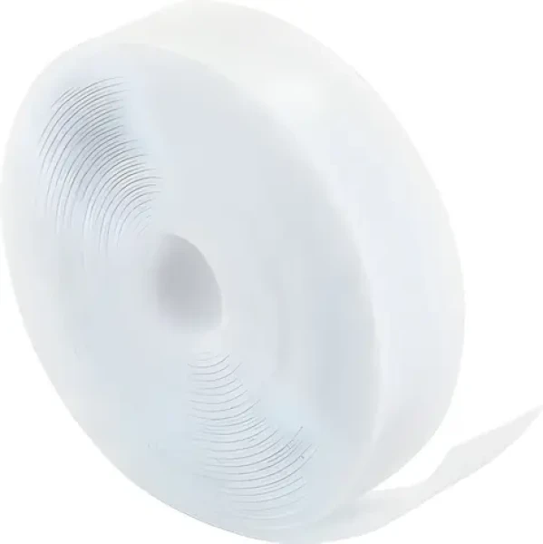 Schwaiger Samolepicí páska se suchým zipem bílá / Suchý zip / 3 m / 12 mm / 2 mm (KMKK2010)