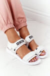 Dámské Sportovní Sandály Big Star HH274A026 Bílé 37
