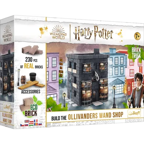 Trefl Stavební kostky Harry Potter Ollivander obchod s hůlkami