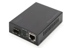 Digitus DN-82140 černý / Mediální konvertor / Gigabit PoE / RJ-45 - SFP (DN-82140)