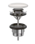 VILLEROY & BOCH - Umyvadlová výpusť, ClickClack, alpská bílá 68170001