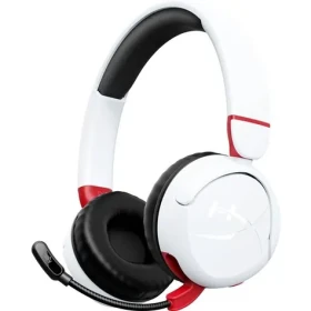 HyperX Cloud Mini bílá / Herní sluchátka / mikrofon / bezdrátová / BT / 3.5 mm jack (7G8F2AA)