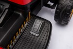 Mamido Dětský elektrický traktor BBH-030 s přívěsem červený