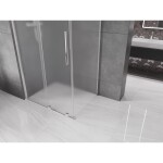 MEXEN/S - Velar sprchový kout, posuvné dveře 120 x 100 cm, dekor, chrom 871-120-100-31-01