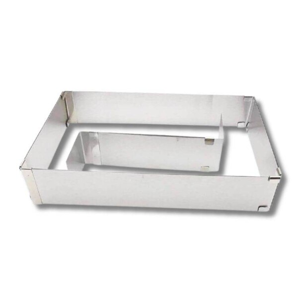 Dortisimo Nastavitelný ráfek čtverec a obdélník (18 - 34 x 28 - 54 cm (výška 8 cm)