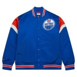 Mitchell Ness Pánská Bunda Hartford Whalers NHL Heavyweight Satin Jacket Velikost: