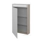 Dřevojas - Jednodveřová galerka AIR GAOE 50 - N07 Stone / Pravé 238742P