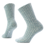 Dámské merino ponožky SMARTWOOL Women's Everyday Cozy Heritage Rib Crew, Dusty Teal velikost: 38-41 (M)