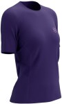 Běžecké tričko Compressport Performance SS Tshirt W - Purple Velikost textilu: L