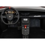 Mamido Dětské elektrické autíčko Lamborghini Aventador SV červené