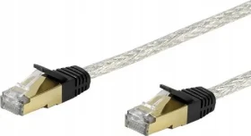 Vivanco CAT 6e bílá / Síťový kabel / U/UTP / 2 m / RJ-45 (45300)