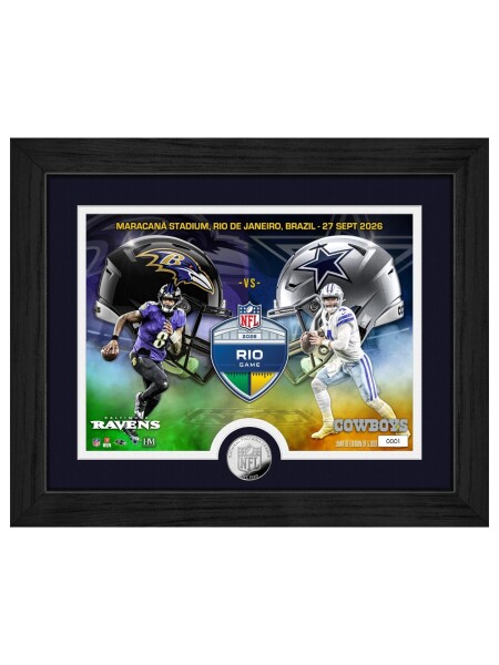 Obraz NFL NFL 2026 Rio Game Ravens vs Cowboys Silver Coin