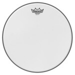 Remo Ambassador White Suede 15"