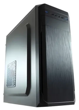 LC-Power 7039B černá / Skříň / Midi Tower / ATX / 2x USB 3.0 / 2x USB 2.0 (LC-7039B-ON)