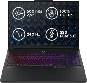 Lenovo Legion Pro 5 16AFR10 černá / 16" WQXGA / AMD Ryzen 9 9955HX / 32GB / 1TB SSD / RTX 5070Ti 12GB / W11P (83RU001ACK)