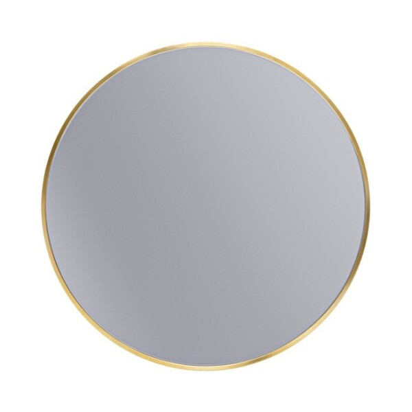 Erga Round, kulaté zrcadlo 60cm, zlatý rám, ERG-V01-ROUND-6060-GD