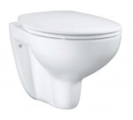 GROHE - Uniset Set předstěnové instalace, klozetu, sedátka SoftClose a tlačítka Skate Cosmopolitan, kartáčovaný Hard Graphite SANI15BB5102
