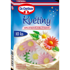 Květiny oplatkové Dr. Oetker