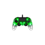 Nacon Wired Compact Controller průhledná zelená / ovladač pro PlayStation 4 (PS4OFCPADCLGREEN)