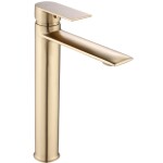 REA - Umyvadlová baterie VENETA Brush Gold vysoká REA-B3009