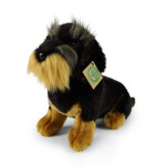 Plyšový drsnosrstý jezevčík sedící 30 cm ECO-FRIENDLY