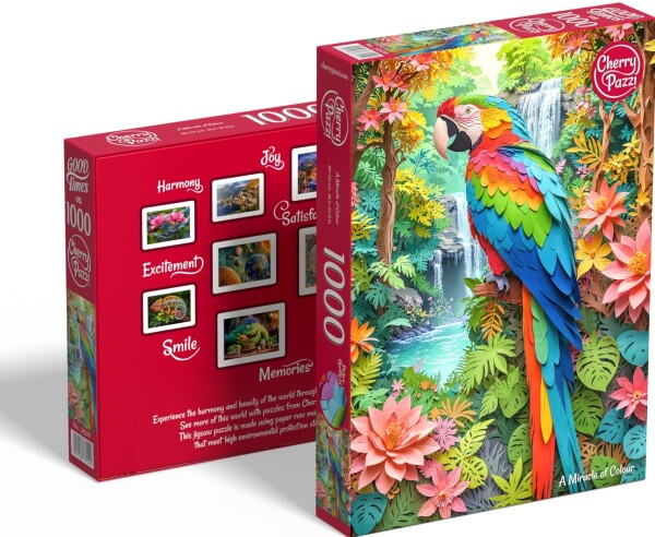 Puzzle Cherry Pazzi 1000 dílků - Zázrak barev (A Miracle of Colour)