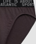 Kalhotky Atlantic 3MP-209/25 A'3 S-2XL zeleno-maroun-modrá L