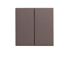 Cariitti dvojitý vypínač BLE, antracit C1832000L