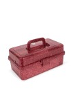 Konges Sløjd Kreativní sada pro děti v úložném boxu Tiger / Rose Glitter Rose Glitter, plast