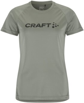 Craft Core Unify Logo T-Shirt Women 1911785-647000 - Běžecké tričko CRAFT CORE Essence Logo - zelená Velikost textilu: L