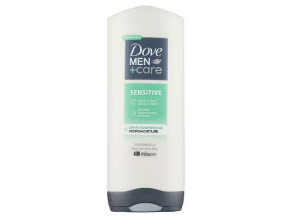 Dove Men+Care Sensitive sprchový gel 400 ml