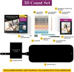 Prismacolor, 2154393, Prismacolor Technique, level 3, Animal Drawing Set, 28 ks