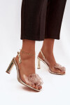 Sandály na podpatku model 225149 Step in style 40