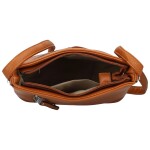 Trendy dámská mini crossbody kabelka Tirila, hnědá