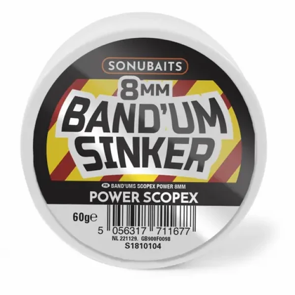 Sonubaits Dumbells Band'Um Sinkers Power Scopex 60g 8mm (S1810104)