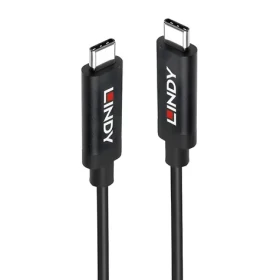 Lindy USB-C - USB-C černá / USB kabel / USB 3.2 Gen 2 / 10 Gbit/s / 3 m / PD 60W (43348)