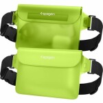 Pouzdro Spigen Universal Waterproof A620 Case & Waist Bag Cactus zelené