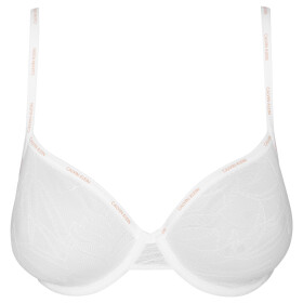 Dámská vyztužená podprsenka Lightly Lined Demi QF5242E-100 - Calvin Klein 70C