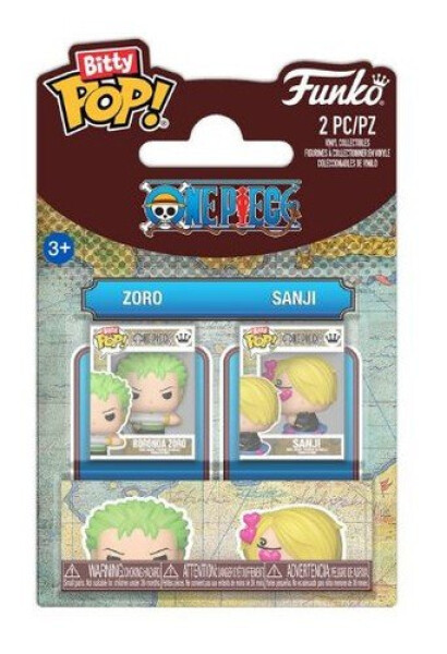 Funko Bitty POP: One Piece - Zoro & Sanji 2-Pack