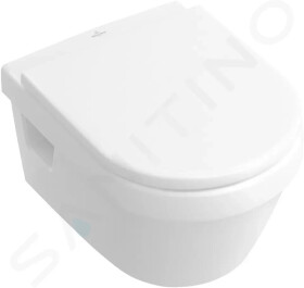 VILLEROY & BOCH - Architectura Závěsné WC, zadní odpad, DirectFlush, CeramicPlus, alpská bílá 5684R0R1
