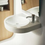 DURAVIT - Architec Umyvadlo bezbariérové, 58x52 cm, bez přepadu, otvor pro baterii vpravo, bílá 0443580008