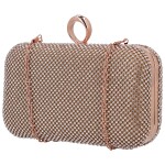 Luxusní plesová kabelka Moon Fanni, růžová